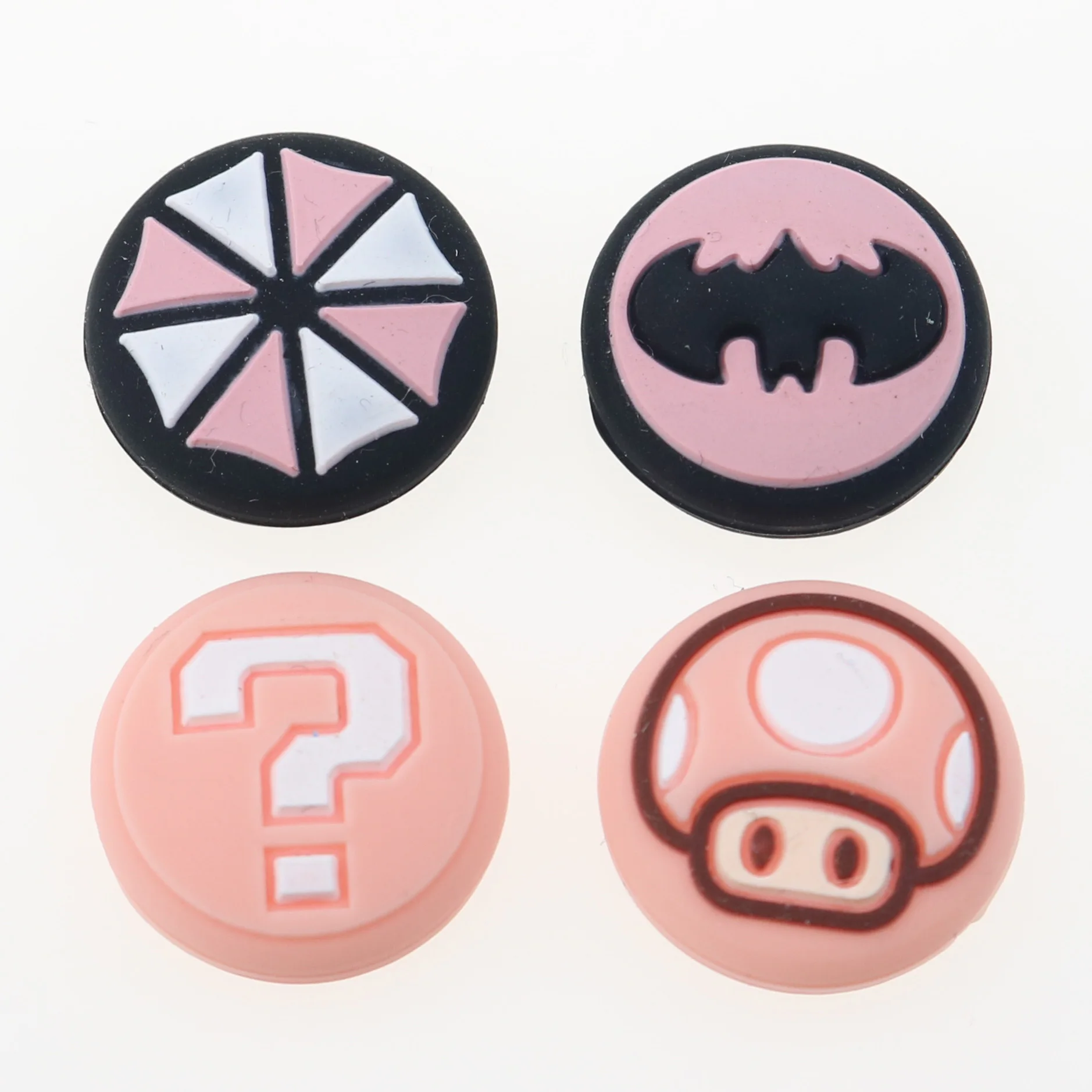 2 uds cereza rosa limón para Nintendo Switch Lite OLED analógico pulgar agarre Nintend Swith Joy Con JoyCon controlador Joystick Cap juego - imagen 3