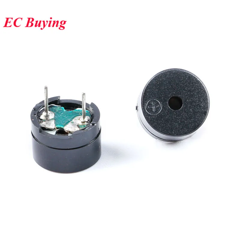 1 unidad-50 Uds HC12085 12085 zumbador pasivo AC 12MM x 8,5 MM 42R resistencia 3V 5V 9V 12V Mini zumbador piezoeléctrico para Arduino Diy electrónico - imagen 4
