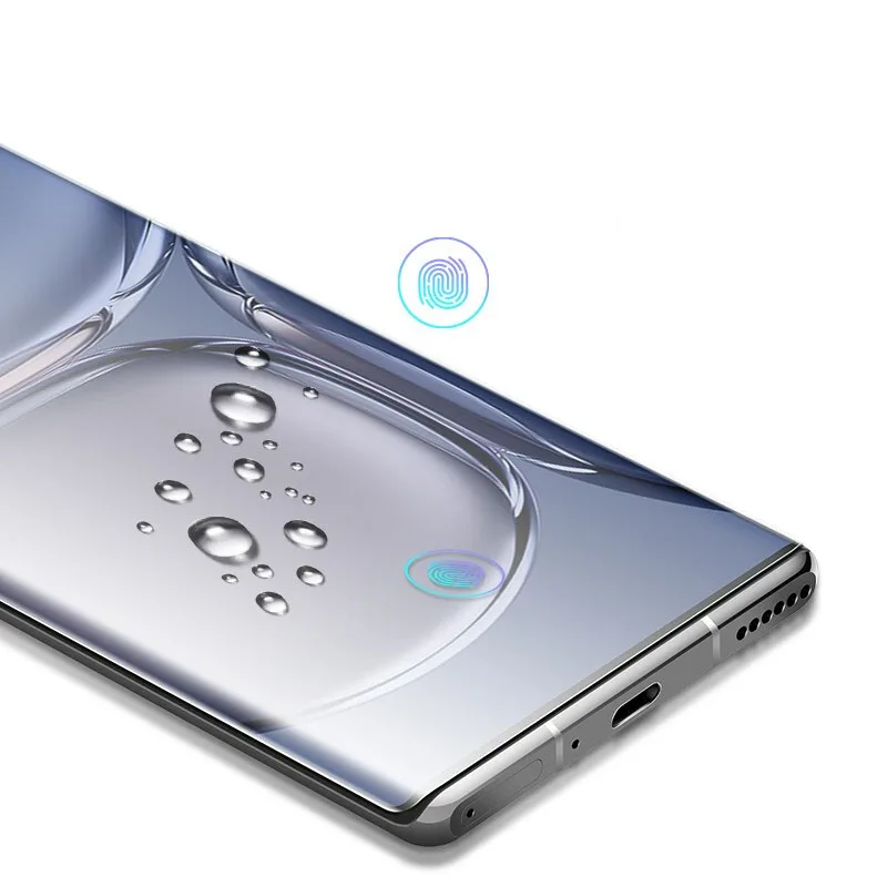 Protector de pantalla de vidrio templado 3D para Huawei P50 Pro, vidrio templado para Huawei P50Pro, Huawei ip50 Pro, Anti azul, mate, UV - imagen 4