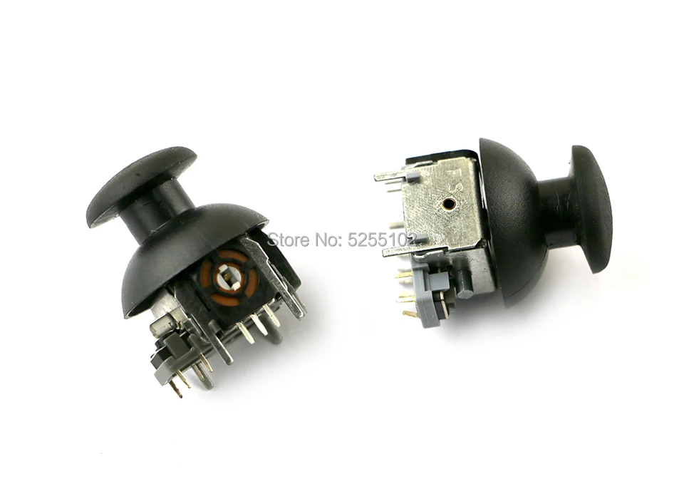 1 Uds. Para controlador XBOX 360 para controlador PS2 Joystick analógico 3D reemplazo de metal tapa de joystick 3D palanca de pulgar analógica - imagen 4