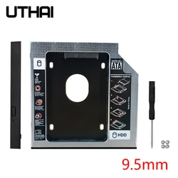 UTHAI DW95S Optibay SATA 3,0 - Adaptador SSD 2,5" Portátil