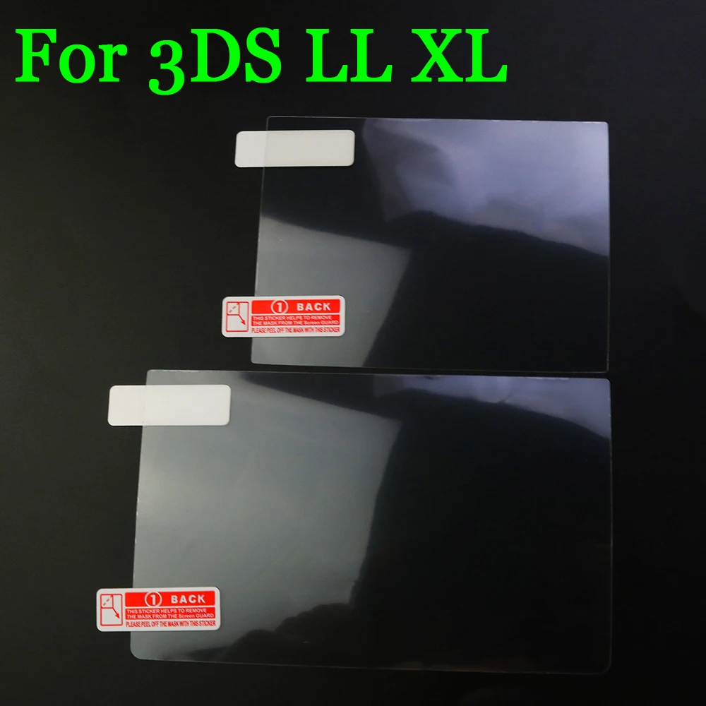 YUXI-Película protectora de plástico transparente para 2DS, 3DS, XL, LL, New 3DS, XL, NDSL Switch Lite - imagen 4