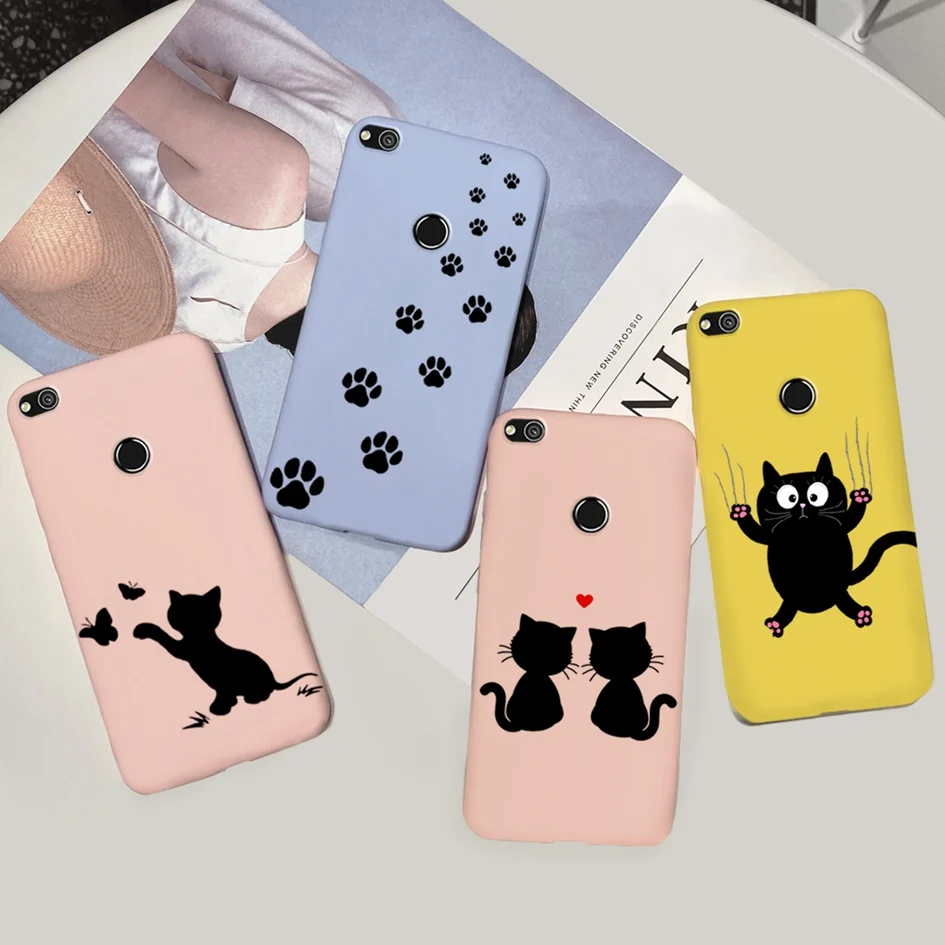 Funda de silicona suave para teléfono móvil, carcasa de TPU para Huawei P8 P9 Lite 2017, 2017 PRA-LX1 - imagen 4