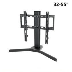 Base de soporte de TV Universal HILLPORT para pantalla plana LCD de Plasma de 26 ''-80", soporte de brazo de montaje de Monitor ajustable en altura, carga DZX5
