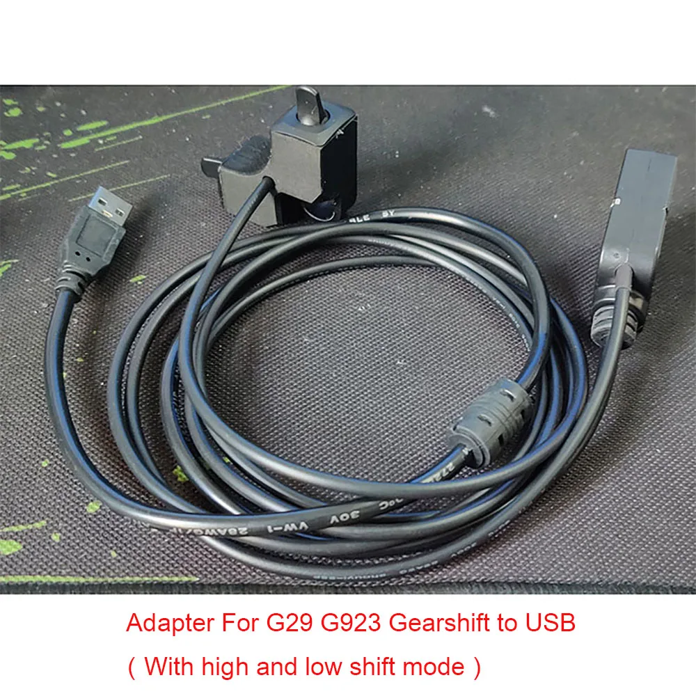 Gearshift a PC Cable adaptador USB para Logitech G29, G923, G27, G25, simulador de engranaje Alto y Bajo, piezas de modificación de carreras Sim - imagen 4