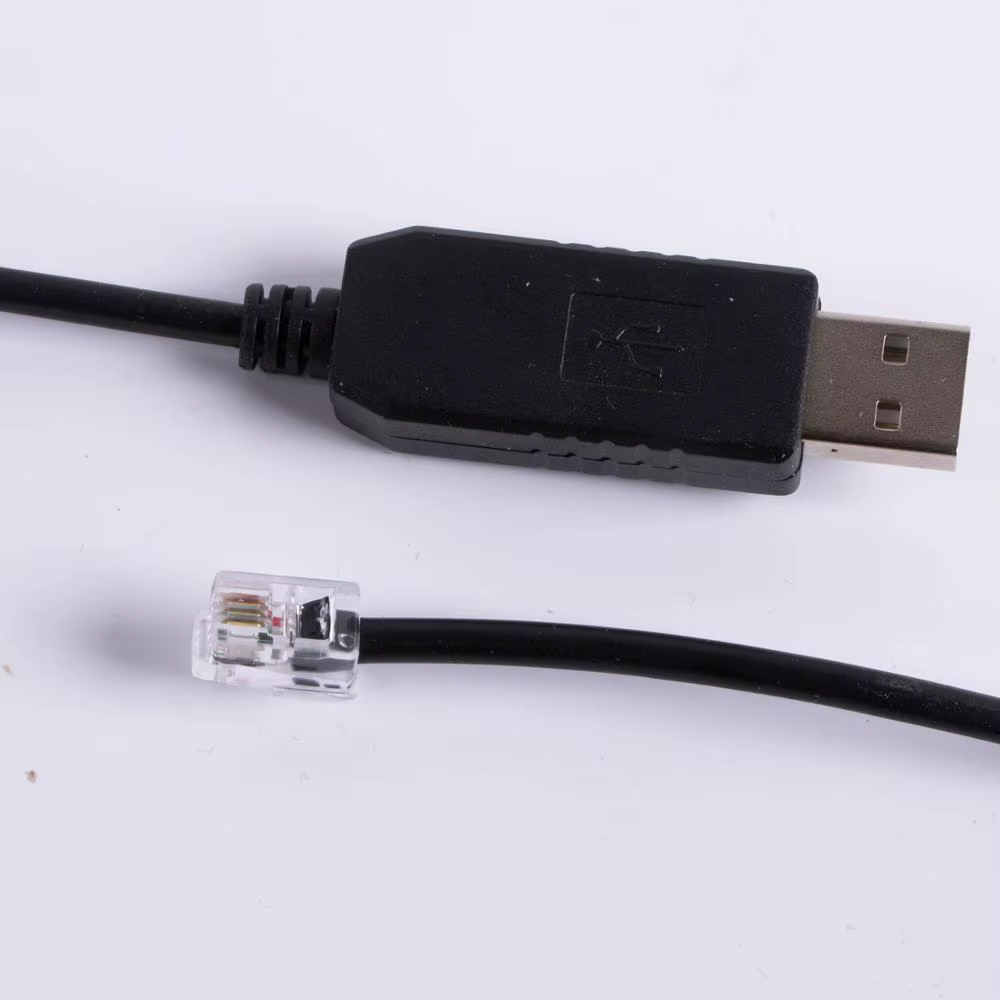Adaptador USB CP2102 RS232 RJ10 4P4C para Remeha CV Calenta. - imagen 2