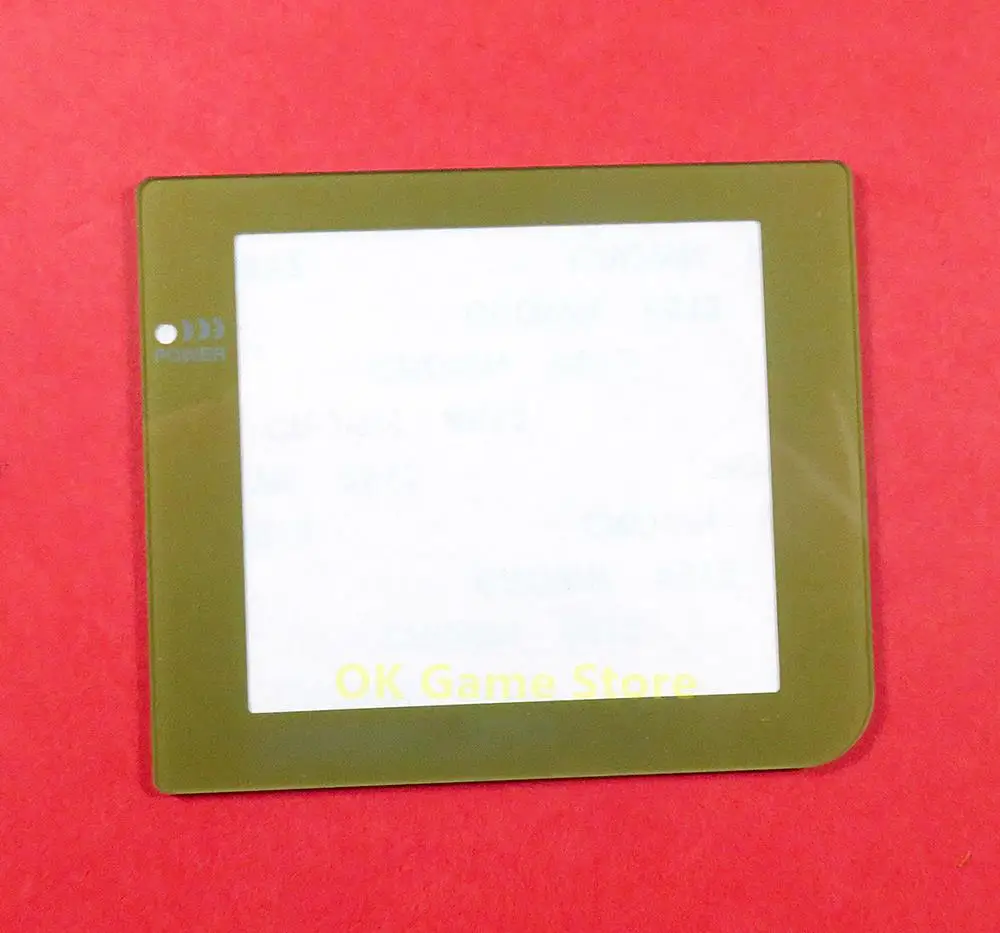 1 pzas/lote Protector de pantalla de cubierta de lente de pantalla de plástico multicolor para Gameboy Pocket para lente de pantalla GBP con orificio ligero - imagen 3