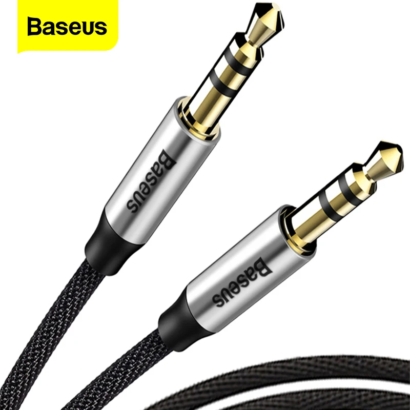 Baseus Cable Auxiliar 3.5mm Macho-Macho para Coche y Auriculares - imagen 2