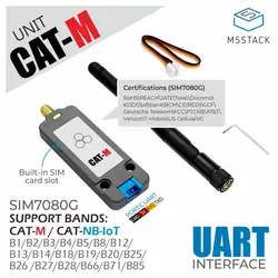 M5Stack SIM7080G Módulo CAT-M NB-IoT – Conectividad IoT