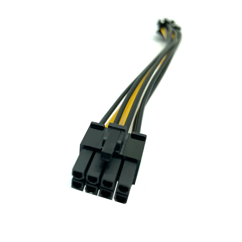 5 uds 6 pines Feamle a 8 pines macho PCI Express Cable convertidor de energía CPU tarjeta gráfica de vídeo 6 pines a 8 pines Cable de alimentación PCIE - imagen 2