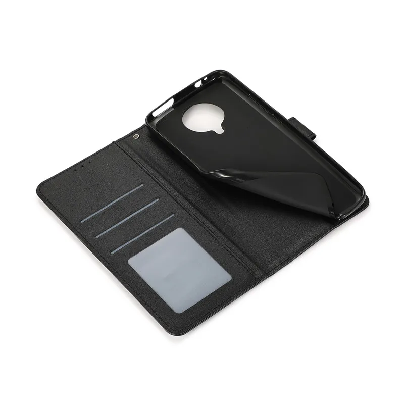 Funda de cuero para Xiaomi Poco F2 Pro, carcasa para teléfono, cartera clásica - imagen 3