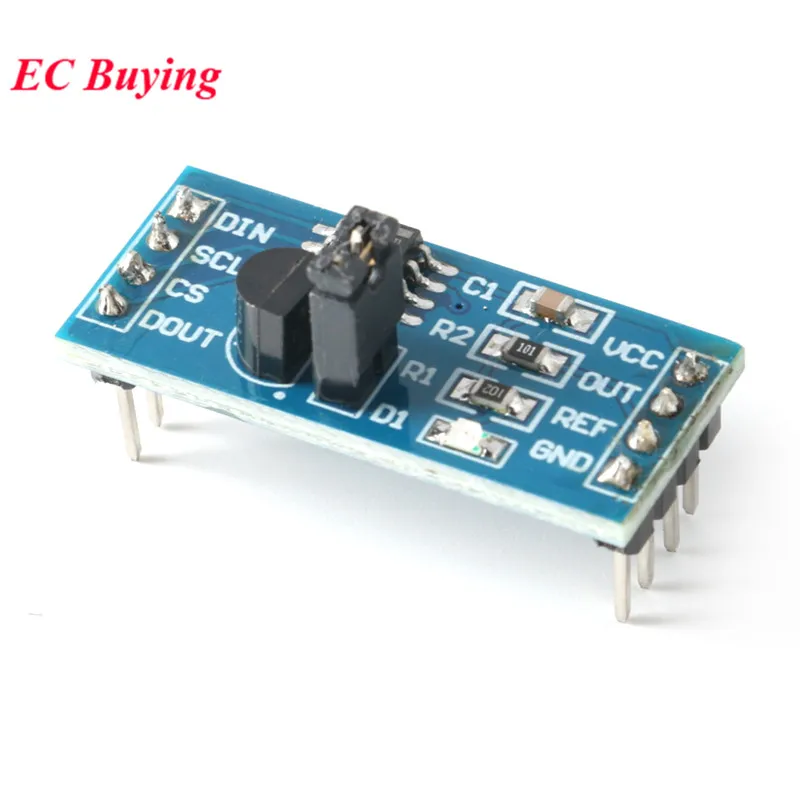 TLC5615 Módulo de conversión digital a analógico DAC serie de 10 bits TL431 Convertidor IC Módulo de fuente de alimentación de 5 V - imagen 4