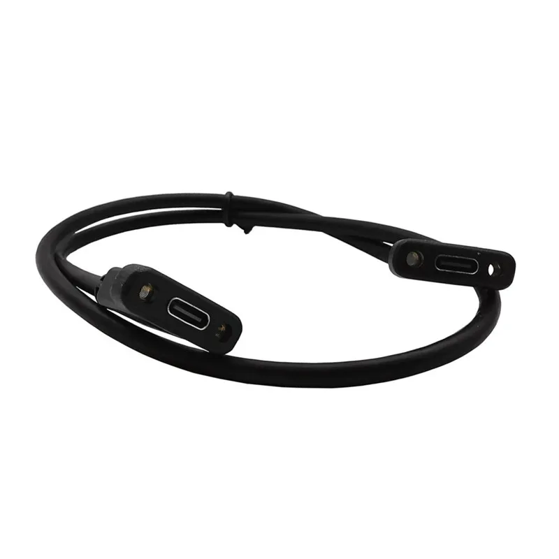 Cable de datos de extensión USB C tipo C hembra a hembra con orificio para tornillo de montaje en panel 0,3 m 0,6 m 1,0 m 1,8 m - imagen 2
