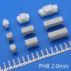 Kit Conectores PHB 2.0 Macho Hembra 2-10 Pines con Engarzadores