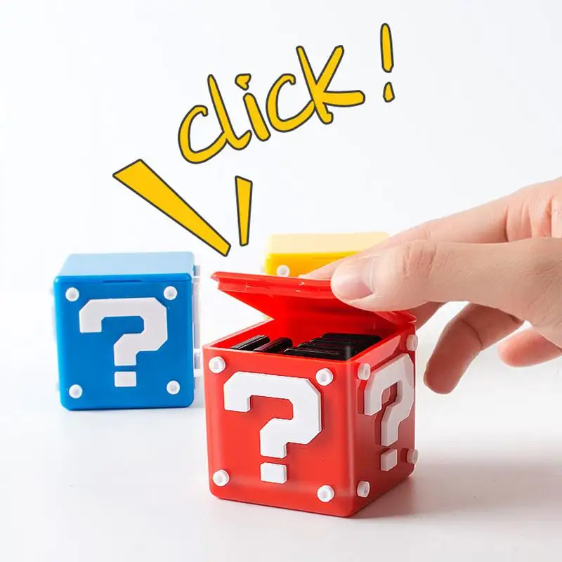 Caja de almacenamiento de tarjetas de memoria de juego para Nintendo Switch, soporte para tarjetas de juego, estuche original para Nintendo Holding 8 tarjetas de juego