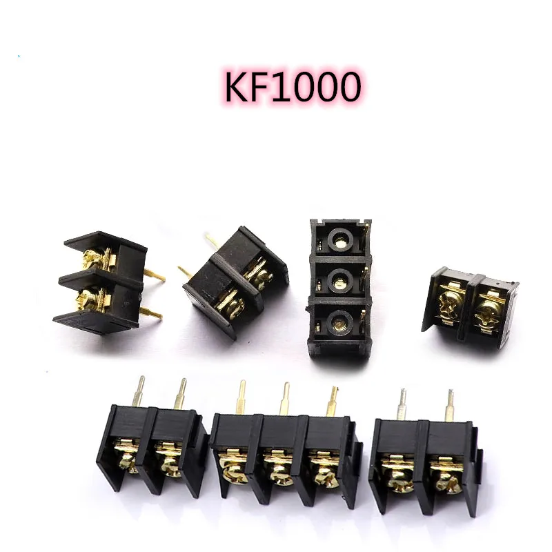 KF1000 Conector Bloque de Terminales Tornillo PCB 10 mm 2P-4P - imagen 5