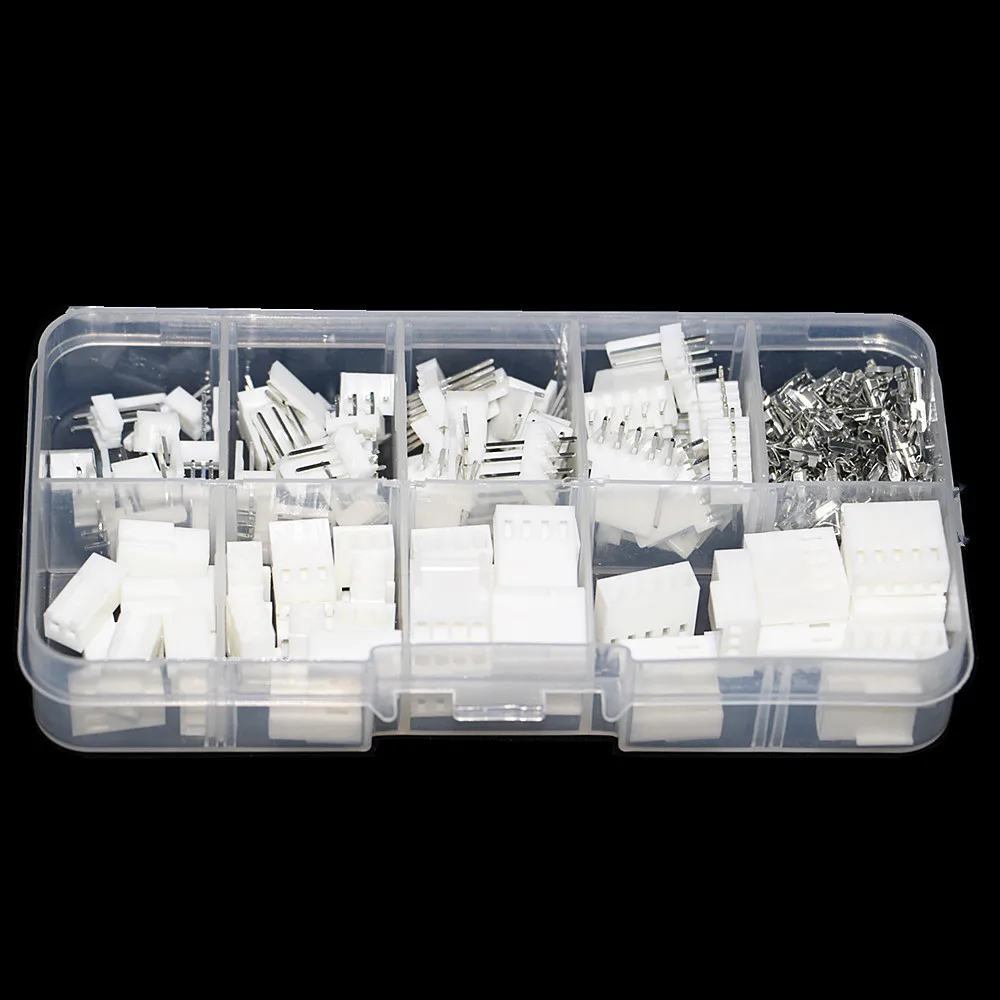 Kit surtido de terminales de paso de 2,54mm, carcasa de conector de pin, adaptador de cabezal, KF2510 - 2p 3p 4P 5P, 40 juegos/caja - imagen 4