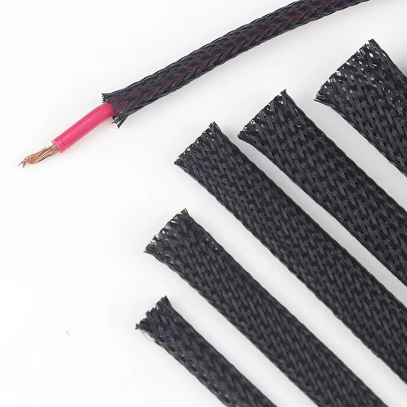 Funda Trenzada para Cable – Aislamiento Negro Alta Densidad