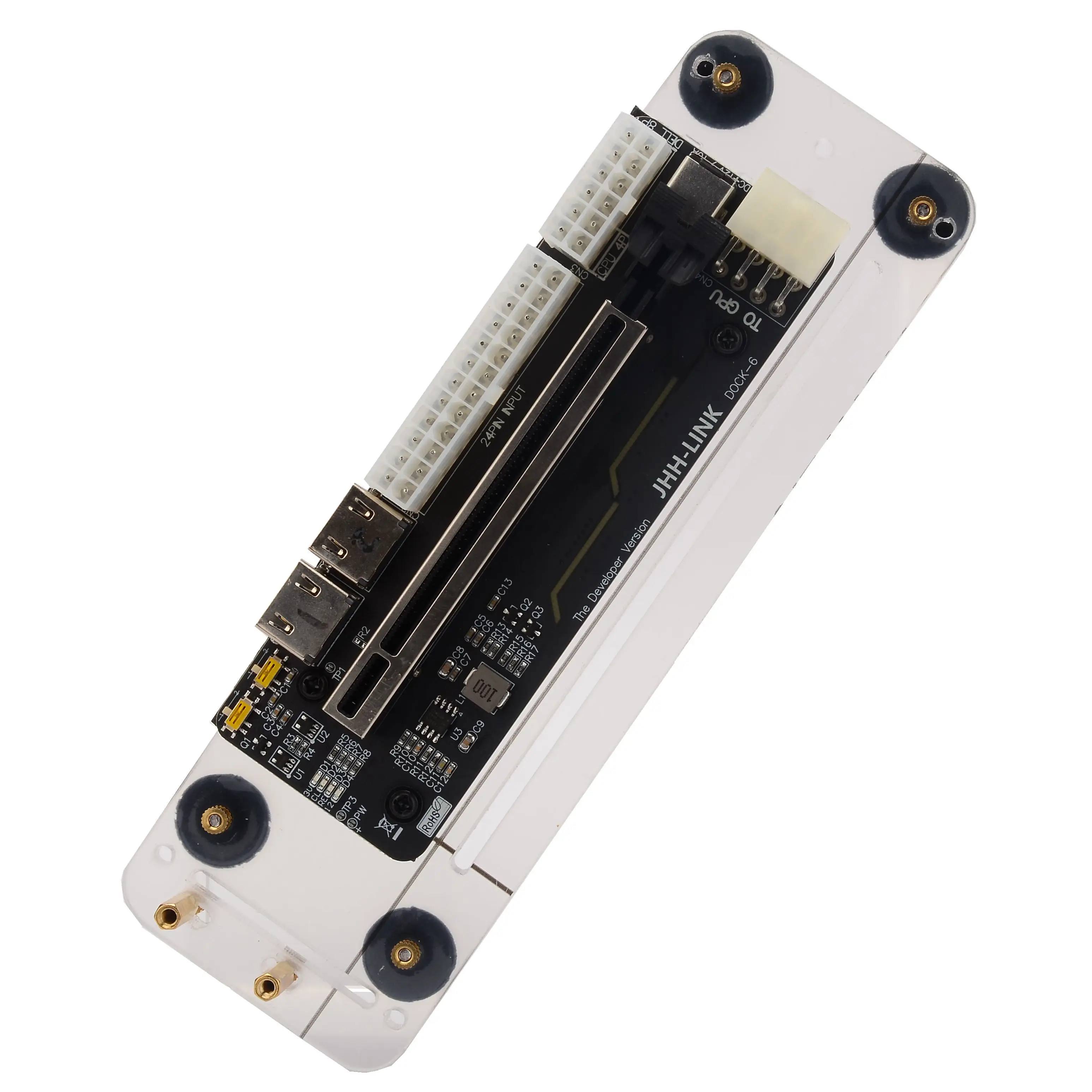 Soporte de tarjeta gráfica externa M.2 Key M con PCIe 3,0 4x PCI-E X4 Cable elevador 32Gbs para ITX STX NUC VEGA64 GTX1080ti - imagen 4