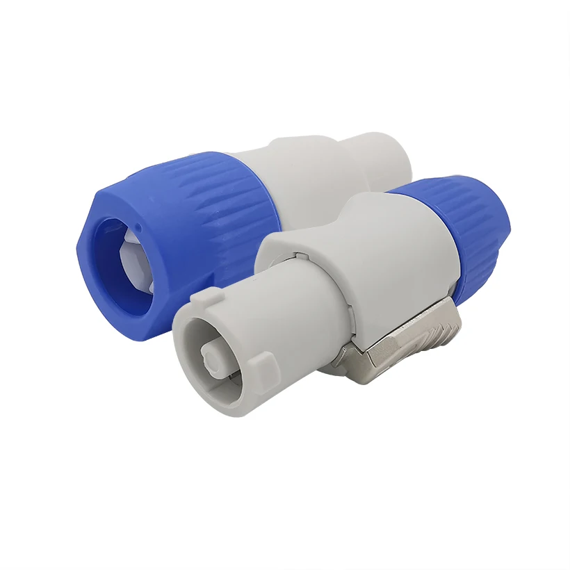 Conector Powercon NAC3FCA NAC3FCB enchufe macho de 3 pines Cable de CA 20A 250V adaptador de enchufe de alimentación para iluminación de escenario de pantalla LED - imagen 4