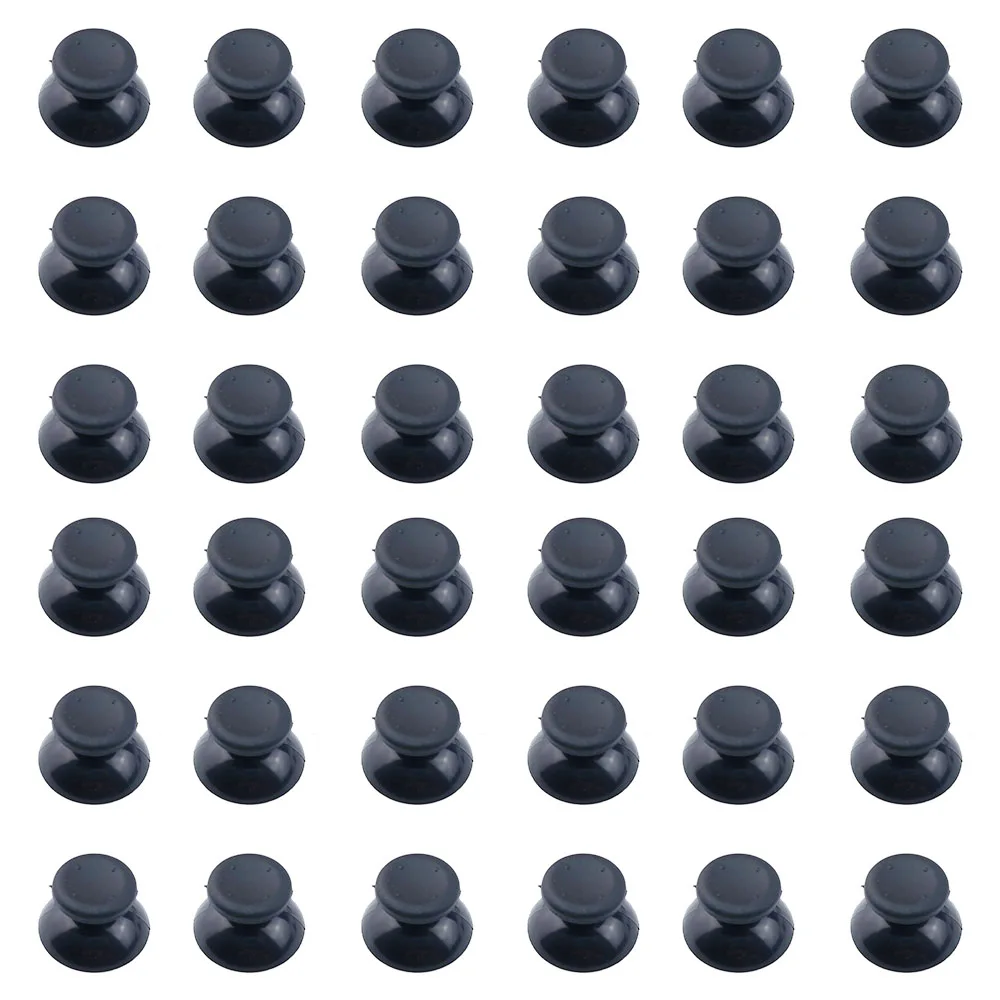 50 Uds. Para controlador Microsoft Xbox 360, palos analógicos negros/grises, tapa de Joystick, cubierta de agarre con cabeza de seta - imagen 3