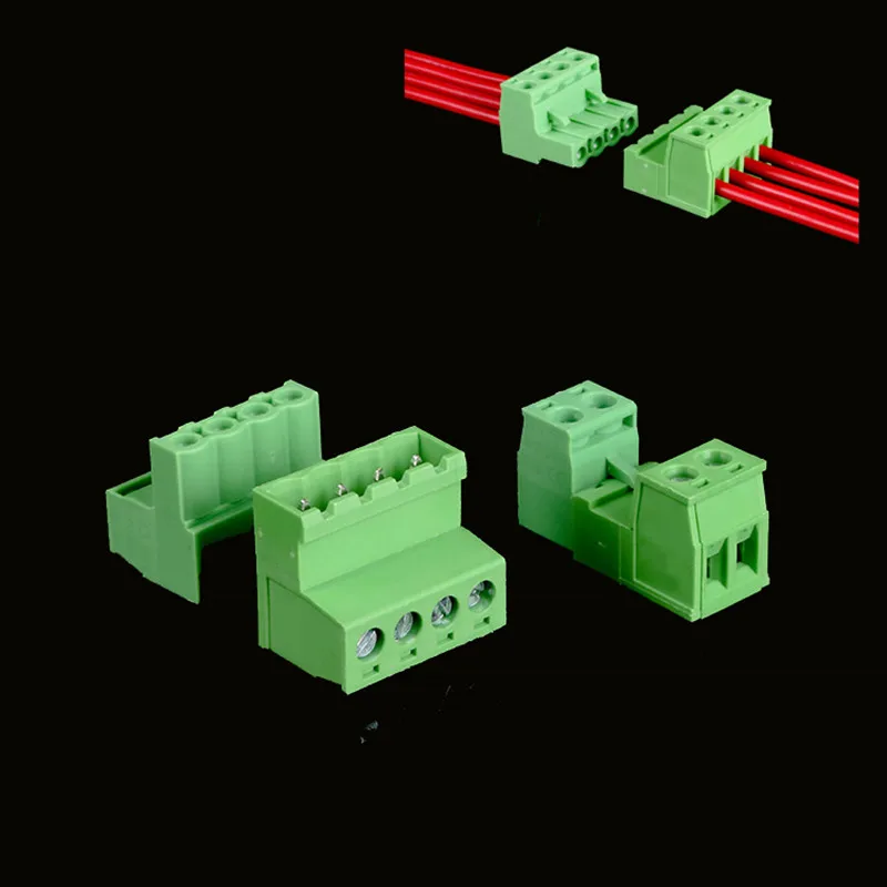 KF2EDGKR Bloques Terminales Enchufables 5,08mm 2-8 Pines Tornillo - imagen 4