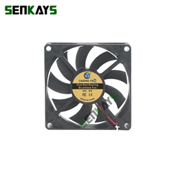 Ventilador Refrigeración Portátil 80mm DC 5V-24V