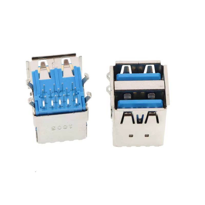 Conector USB 3.0 Hembra Tipo A – Ángulo 90º - imagen 2