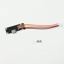 Módulo de separación de Cable de puerto USB, conector tipo C, línea de tecla, desmontable, para teclado, Filco, Coolermaster, Leop, ld