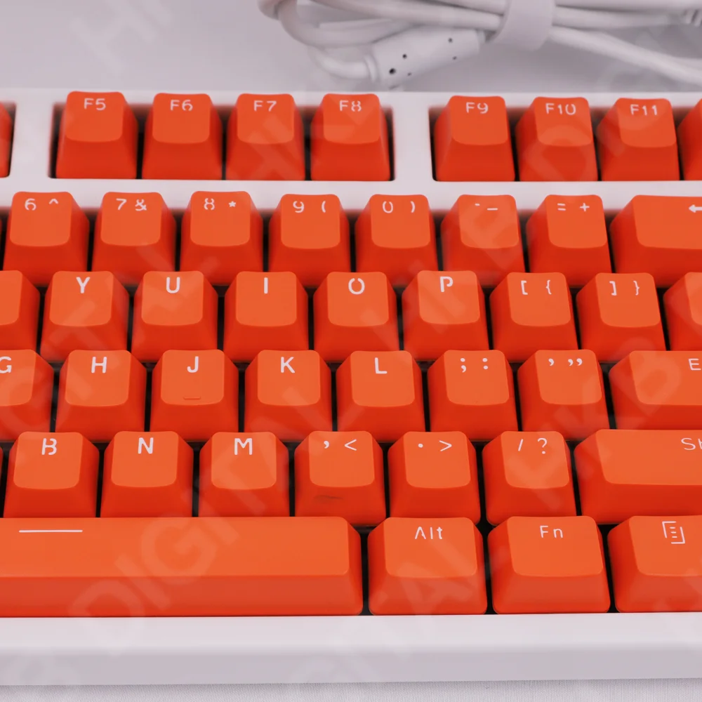 Teclas de teclado mecánico, perfil OEM naranja, altura 104, 61, 87, 104, Anne Pro 2, GK61, SK61 - imagen 5