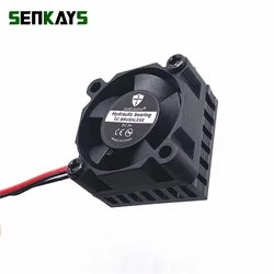 Ventilador GPU 3010 30x30mm DC 5V-12V-24V Disipador para BGA Compacto