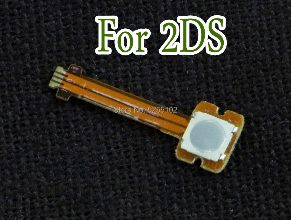 Cable de cinta de botón de inicio Original, Cable flexible de repuesto para reparación de consola de juegos 2DS, Cable de línea de botón de tecla de inicio para Nintendo, 2 uds.