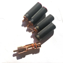 Conector RCA Gaofei GF-RED06R – Audio Hifi 8mm Rojo