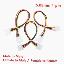 Cable Extensión IDE Molex Macho-Hembra 30 cm 4 Pines