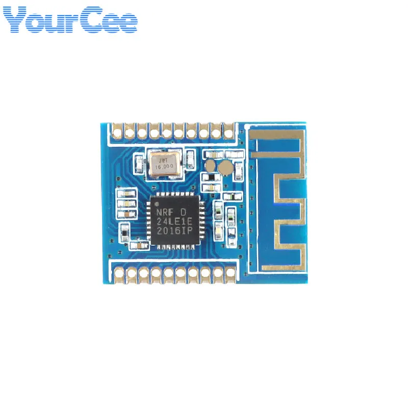 10 uds/1 unidad NRF24LE1 NRF24L01 módulo de comunicación inalámbrica Wifi 51 MCU 2,4G GFSK placa transceptor de Radio de frecuencia - imagen 5