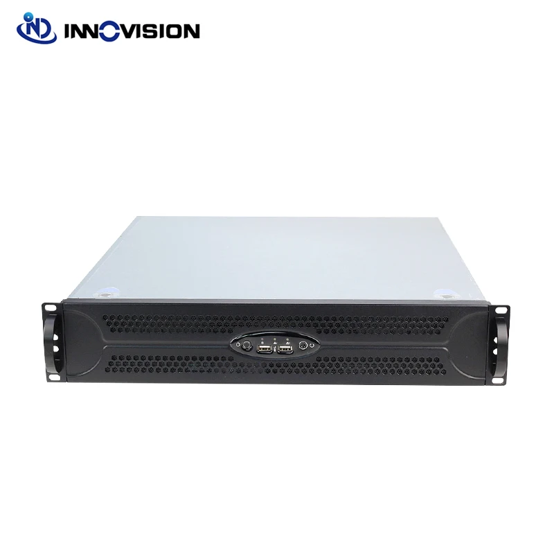 Chasis industrial del servidor del estante de la caja del montaje en rack de la profundidad de 19inch 2U 480m m - imagen 3