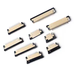 Conector FFC FPC ZIF 1.0mm 4 Pines SMD 6-30P