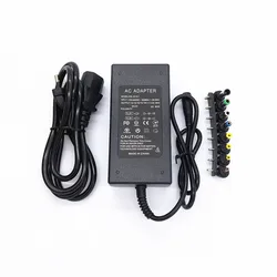 Cargador Portátil Universal 90W 12V-24V – Compatible ASUS Dell Lenovo HP