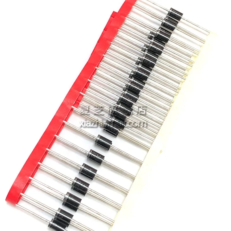 Diodo rectificador de 10 piezas, 1N5401, 1N5402, 1N5404, 1N5406, 1N5407, 1N5408, DO-201AD - imagen 4