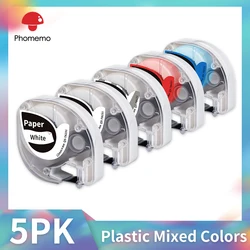 Phomemo P12 Cintas Etiquetas Recambio – Multicolor Interior