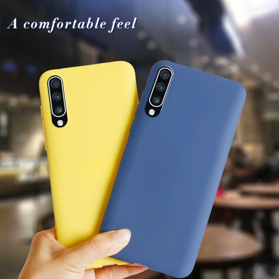 Para Capa Samsung Galaxy A70 funda de 6,7 "silicona suave TPU cubierta para teléfono Samsung Galaxy A70 2019 A 70 A705 A705F Coque