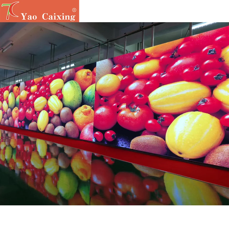 Tablero de vídeo de pantalla LED de gabinete de aluminio con imanes de alta resolución 4K P1.8