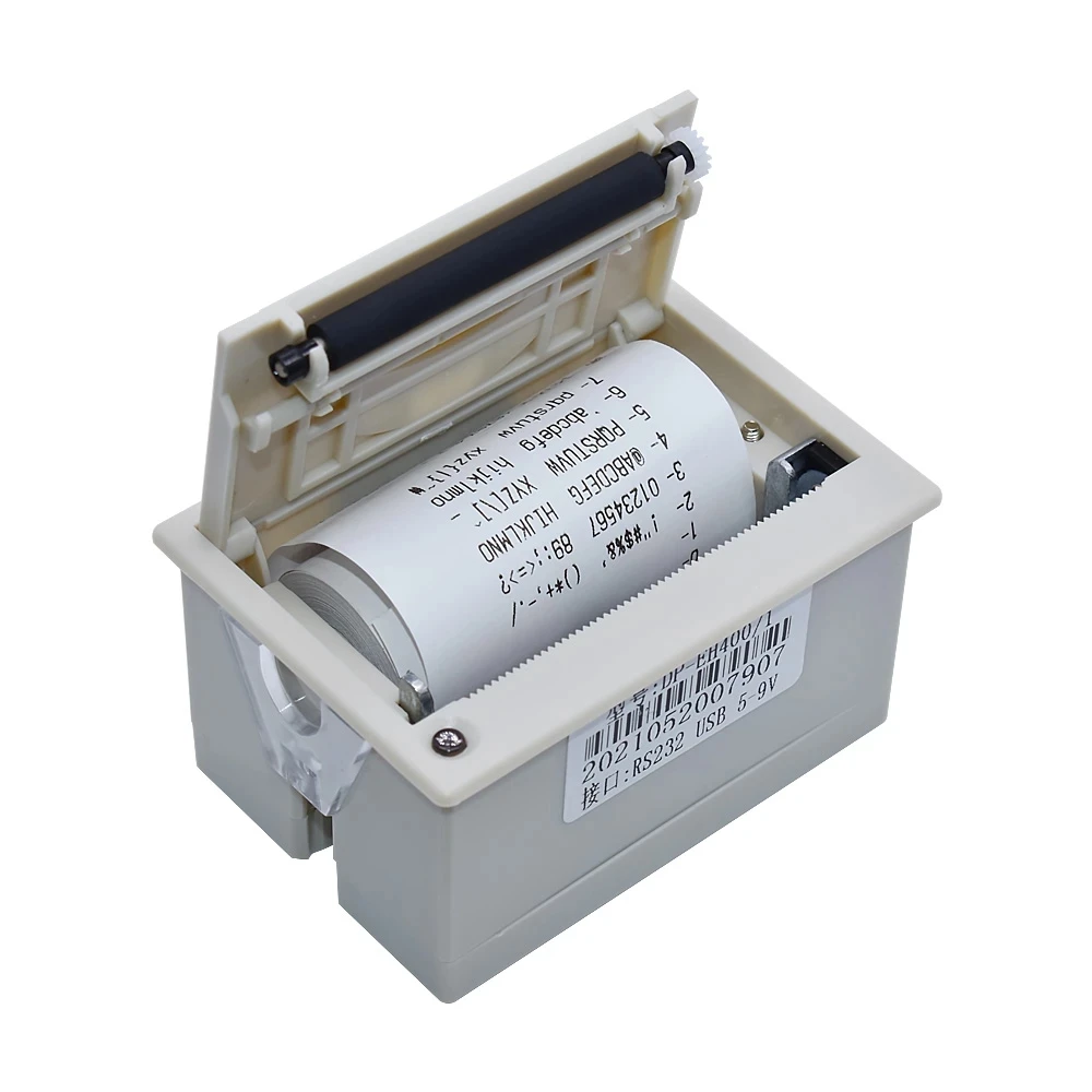 Impresora térmica de recibos, máquina de impresión con puerto USB opcional, 58mm, Super Mini, integrada, bajo ruido - imagen 5