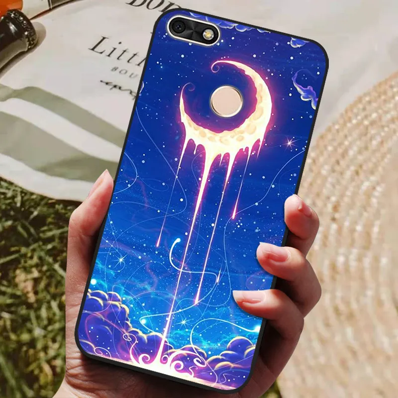 For Huawei P Smart 5.65inch Case TPU Soft Silicone Cute Wolf Back Cover Phone Case For Huawei P Smart 2018 FIG-LX1 PSmart Case - imagen 3