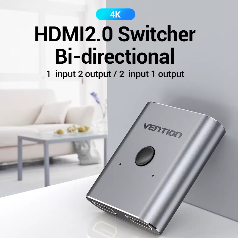 Vention Switch HDMI 8K 4K 2.1 - Conmutador 1x2/2x1 para PS5 TV - imagen 5