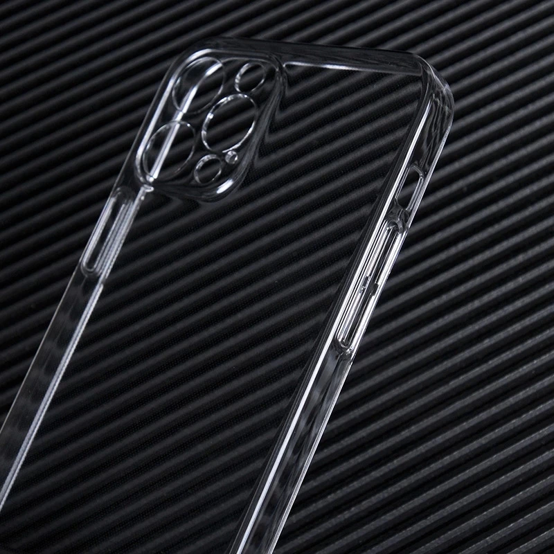 Funda protectora transparente para lente de cámara, carcasa dura para iPhone 16 15 13 12 11 14 Pro Max MINI XR SE 7 8 PLUSCrystal - imagen 5