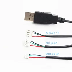 Cable USB Extensión 5V – Conector XH2.54 PH2.0 0,3m