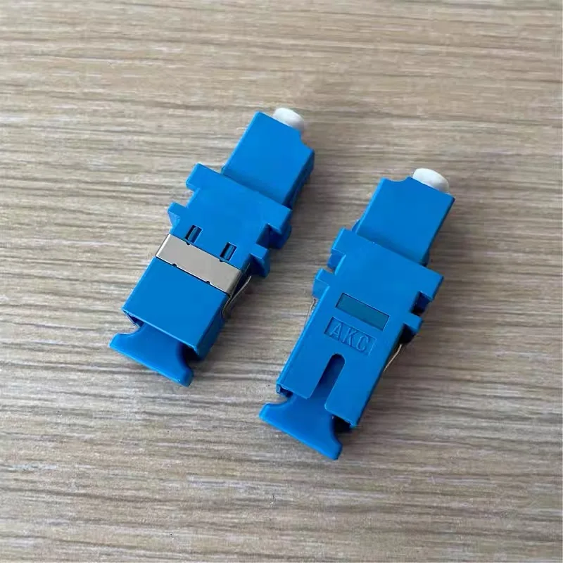 Adaptador híbrido LC-SC hembra a hembra conector de fibra óptica acoplador azul carcasa de plástico SM envío gratis 1 pieza - imagen 2
