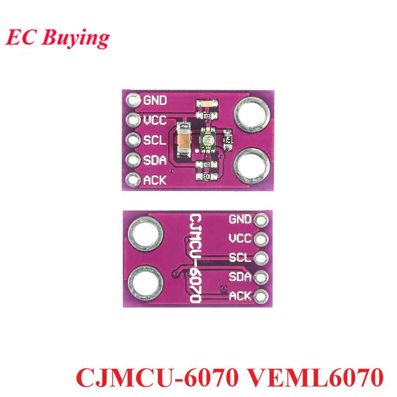 Módulo de Sensor de detección UV CJMCU-GUVA-S12SD VEML6075 VEML6070 UVA UVB S12SD ML8511, luz de rayos ultravioleta para Arduino, 10 Uds./1 ud. - imagen 3