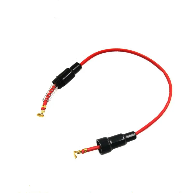 Soporte de fusible de vidrio, tipo de tornillo con Cable de alambre de 22 AWG, 250V, tubo portafusible, caja de fusibles, 6x30mm, 5 uds. - imagen 3